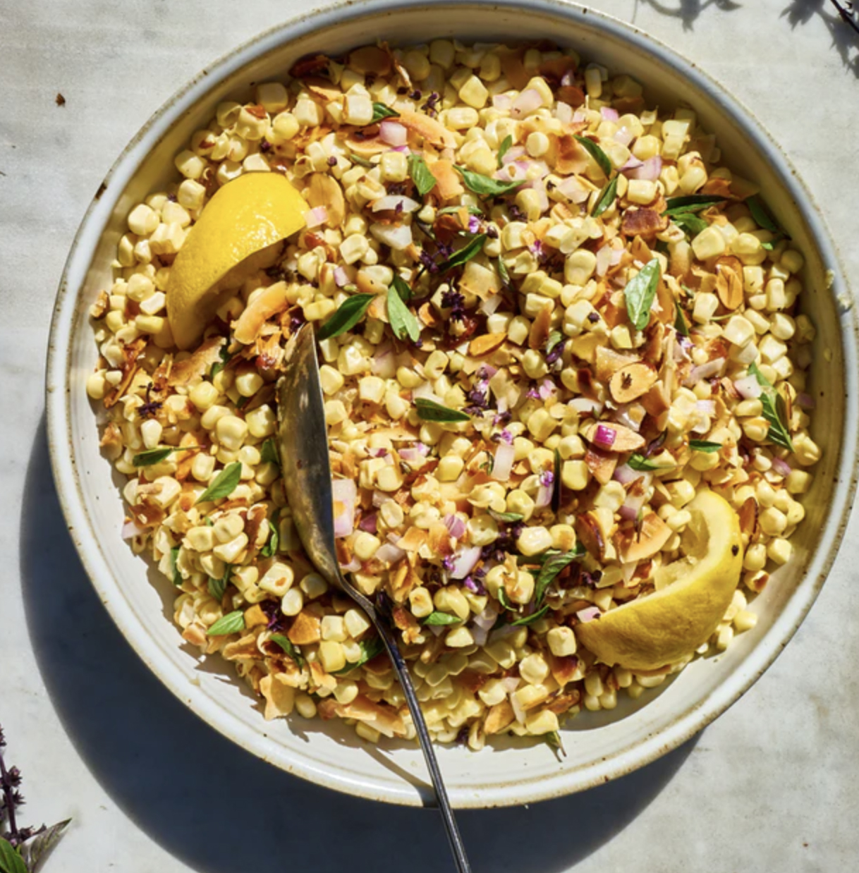 coconut corn salad