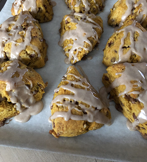 pumpkin scones