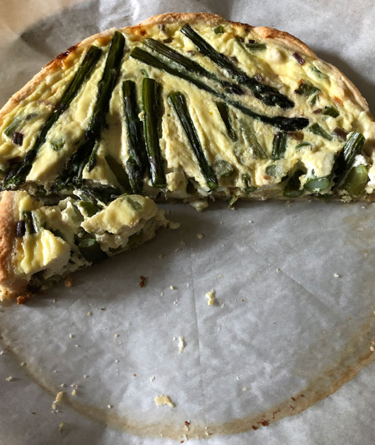 asparagus tart