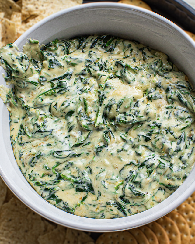 creamy spinach dip