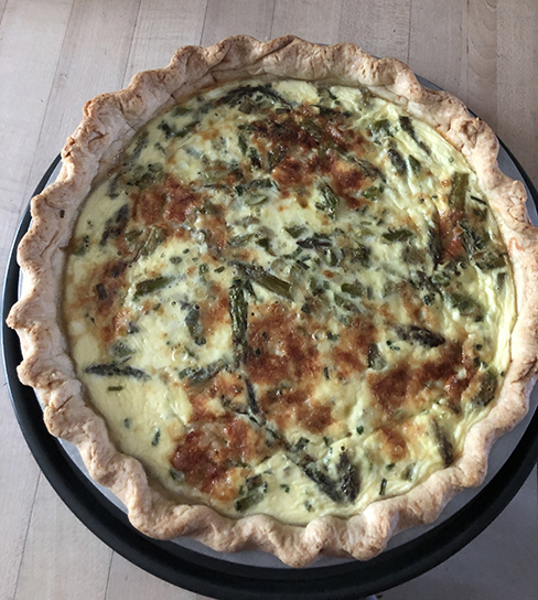 Asparagus Quiche