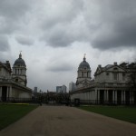 Chapel & Painted Hall domes at Greenwhich