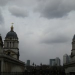 Chapel & Painted Hall domes at Greenwhich