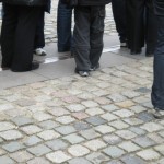 Tourists on prime meridian