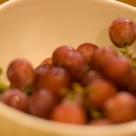 I do kind of like how this shot of grapes turned out