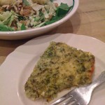Slaw & broccoli casserole for dinner