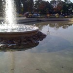 Fountain in Highland Park