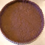 Empty crust for chocolate tart
