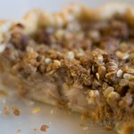 Streusel-topped apple pie