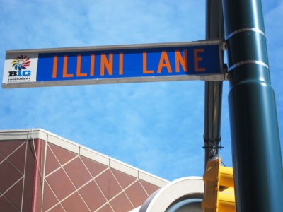 Illini Lane - didn't find the Badger street until tonight