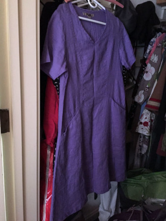 Flax linen dress