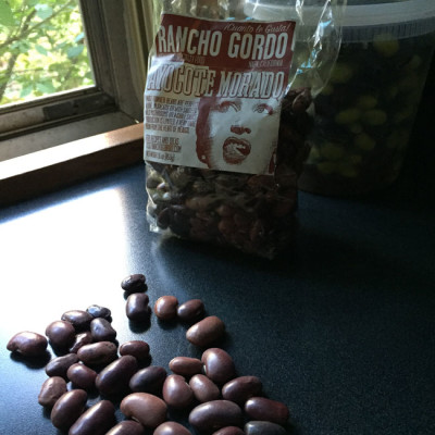 Un-cooked Rancho Gordo beans