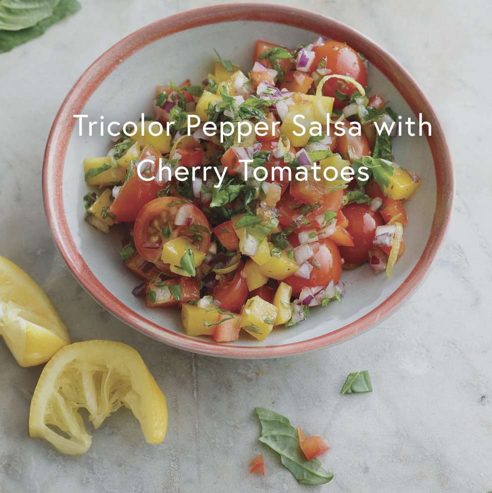 pepper basil salsa