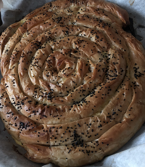 Zucchini Spiral Pie